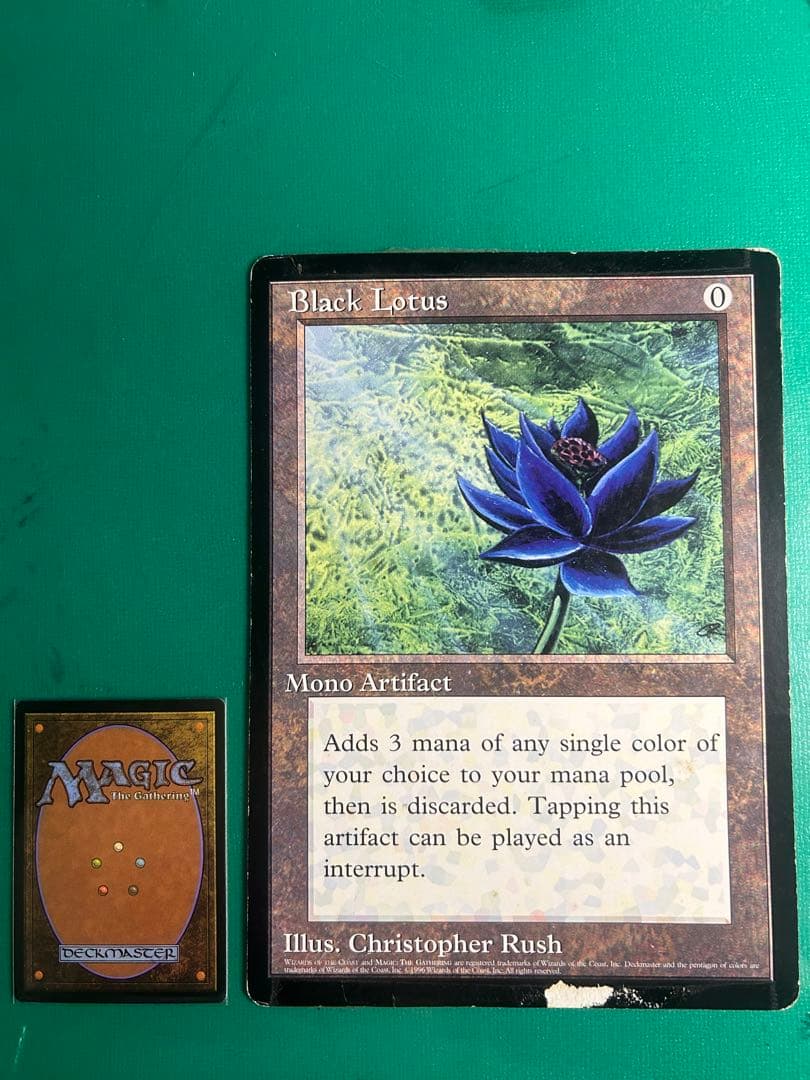 大判カード ブラックロータス - メルカリ