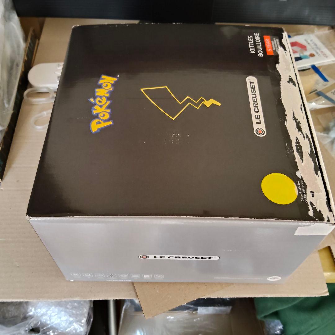 ピカチュウ、スチールホーロー EOS 笛付きケトル　ネクター