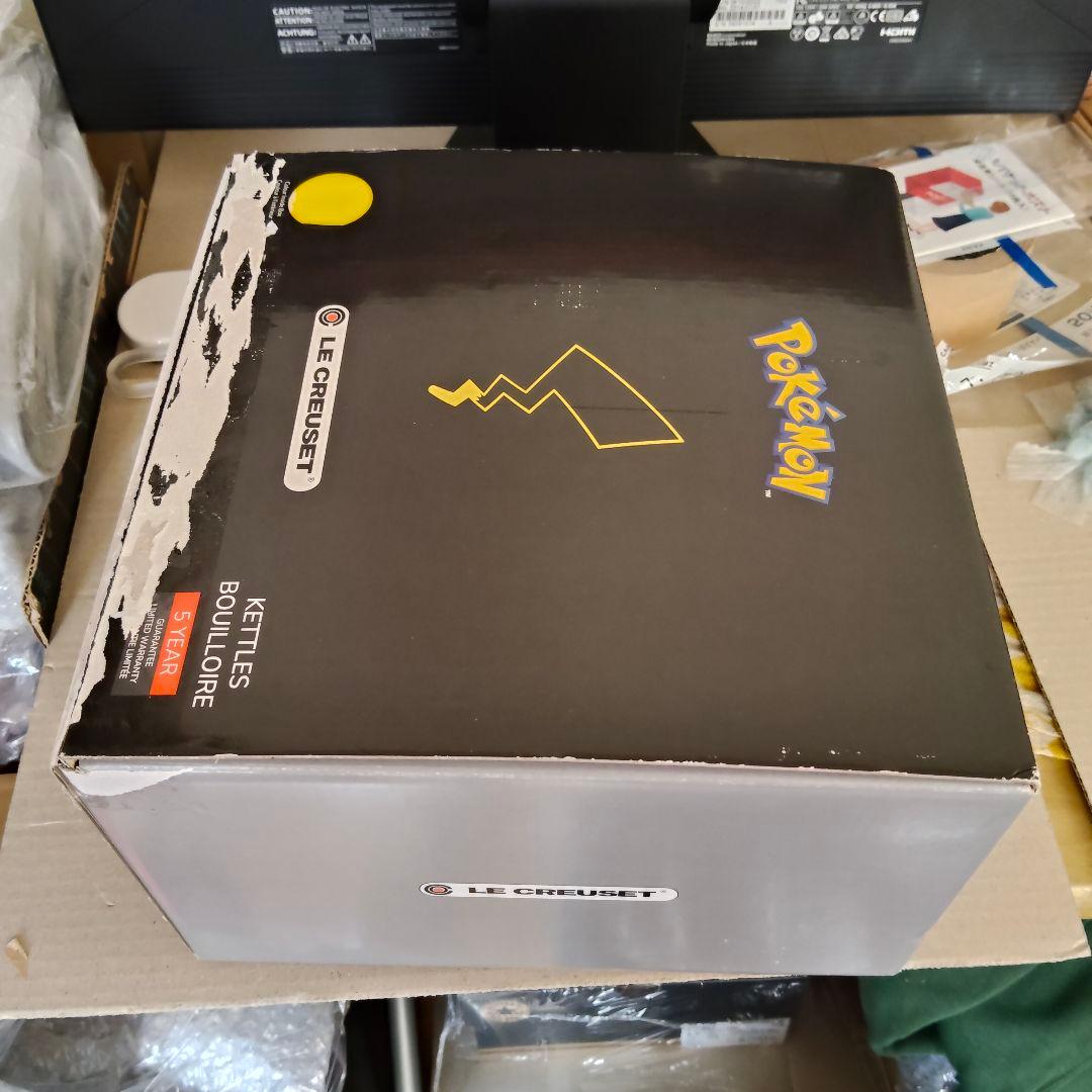 ピカチュウ、スチールホーロー EOS 笛付きケトル　ネクター