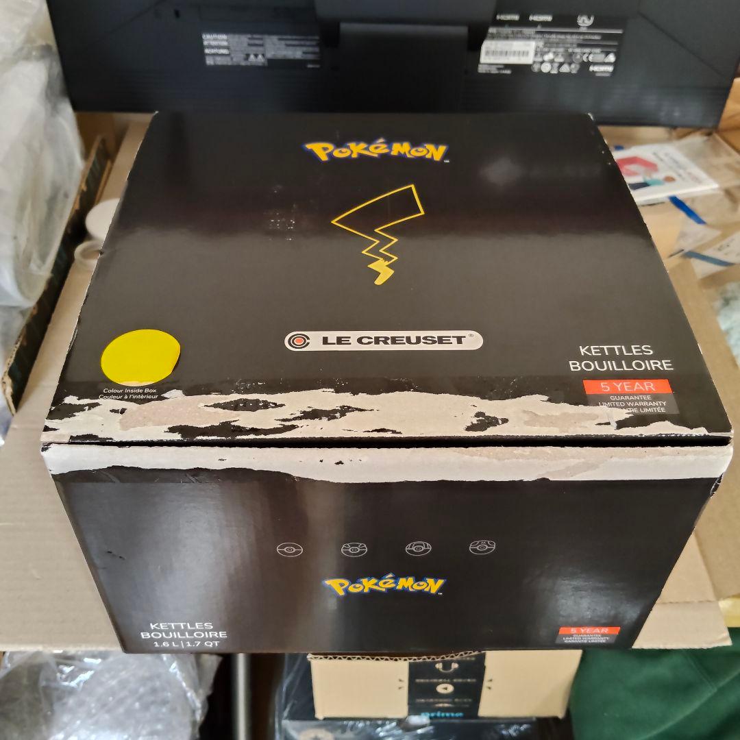 ピカチュウ、スチールホーロー EOS 笛付きケトル　ネクター