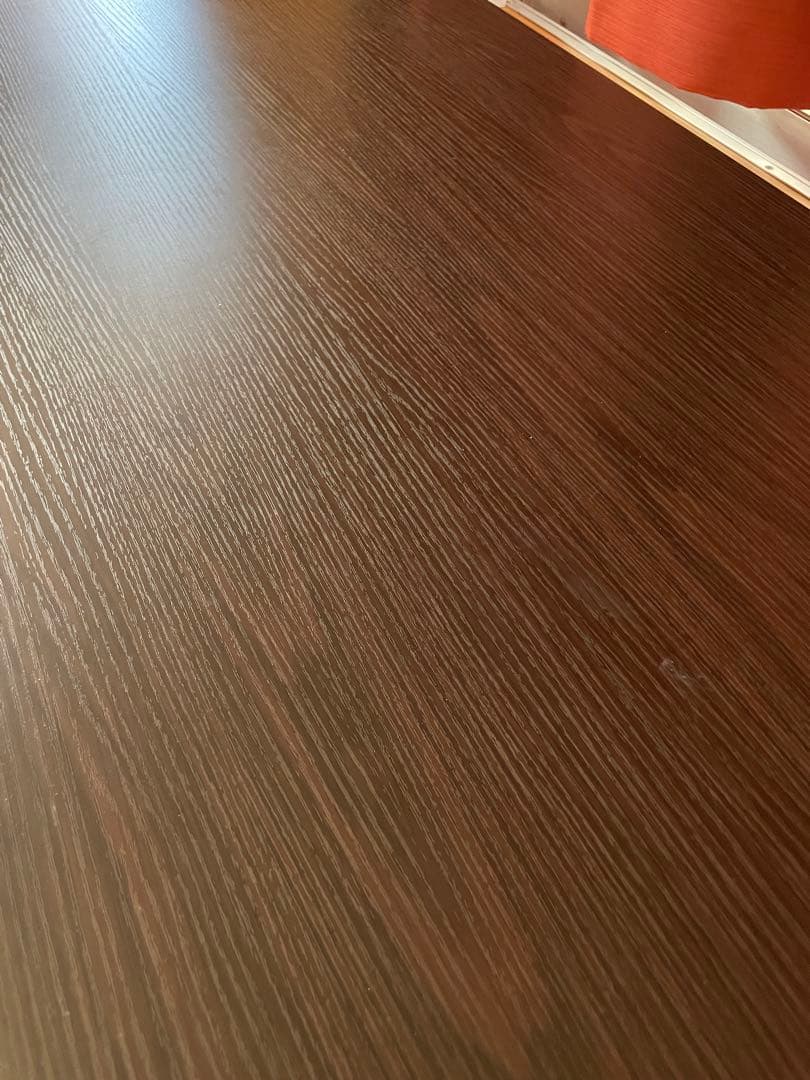 値下げ【美品】説明書付き 勉強机 作業デスク ワークデスク ダークウッド