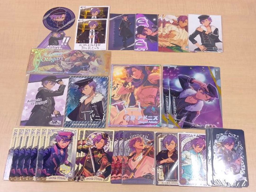 ❶あんスタ UNDEAD ぱしゃこれ 箔押し 紙類 ステッカーなど まとめ売り