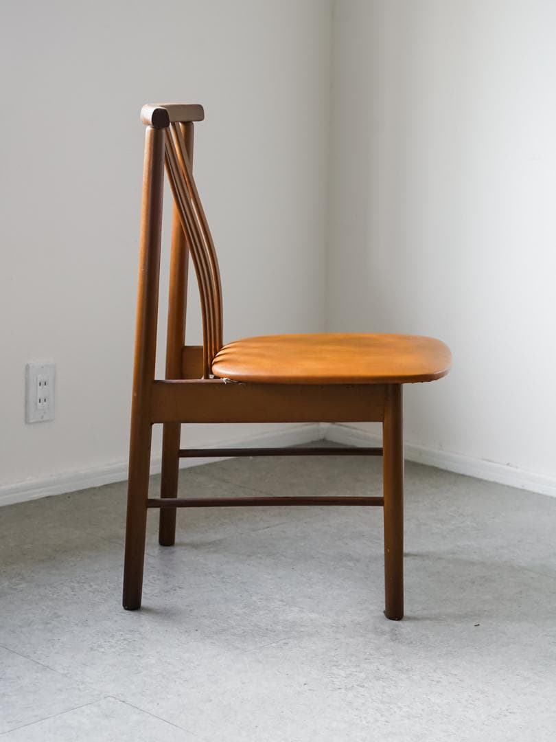 80's \"ライフ\" vintage チェア ミッドセンチュリーモダン