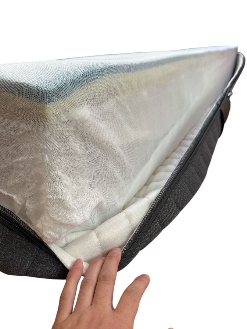 全国送料無料　エマ・ハイブリッドV2 シングル マットレス 美品　トライアル品