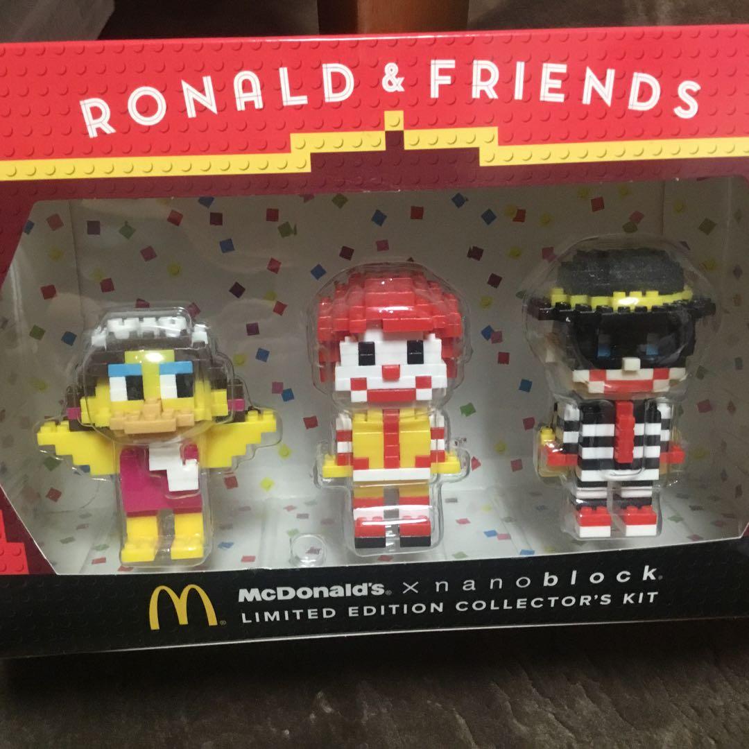 マクドナルド ナノブロック 限定コレクターズキット - メルカリ