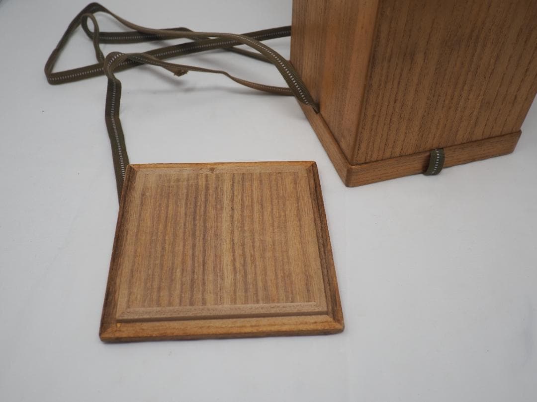 玳瑁斑文 中国 瓶 まだら模様 木箱入り