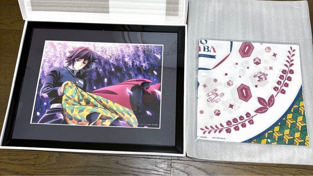 鬼滅の刃 柱稽古編 A4キャラファイングラフ 選べる風呂敷 冨岡義勇