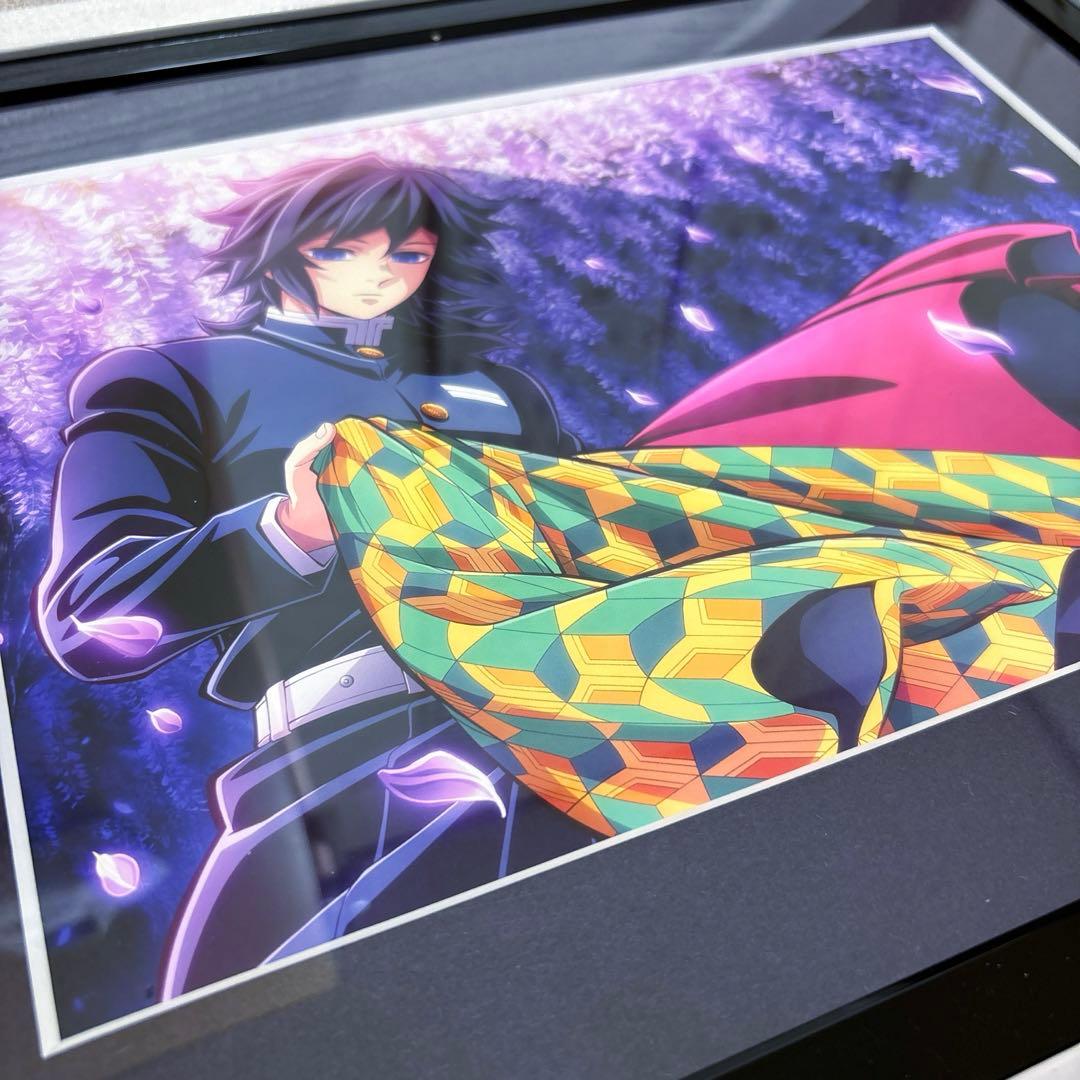 鬼滅の刃 柱稽古編 A4キャラファイングラフ 選べる風呂敷 冨岡義勇