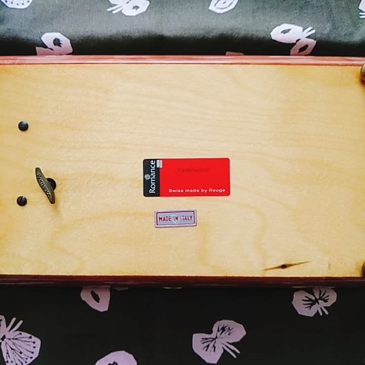 Romance オルゴール 宝石箱 Swiss made by Reuge