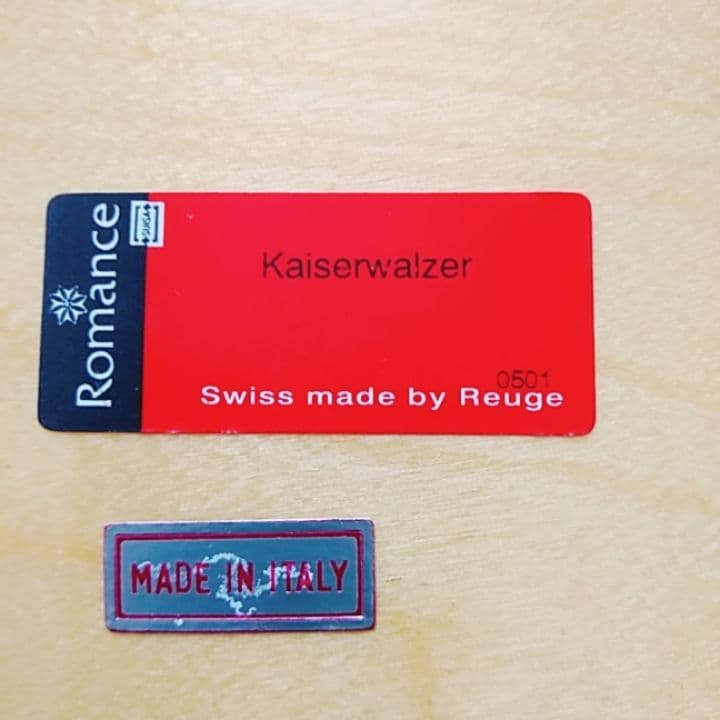 Romance オルゴール 宝石箱 Swiss made by Reuge