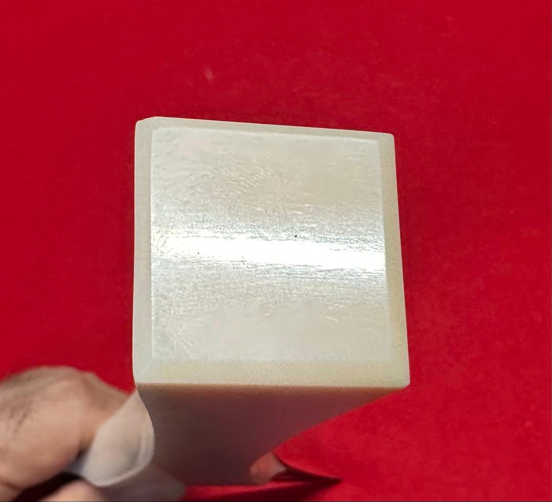 三味線撥45 鼈甲光沢仕上げ 181.7g 全長21.8 開き11.4 虫食無し