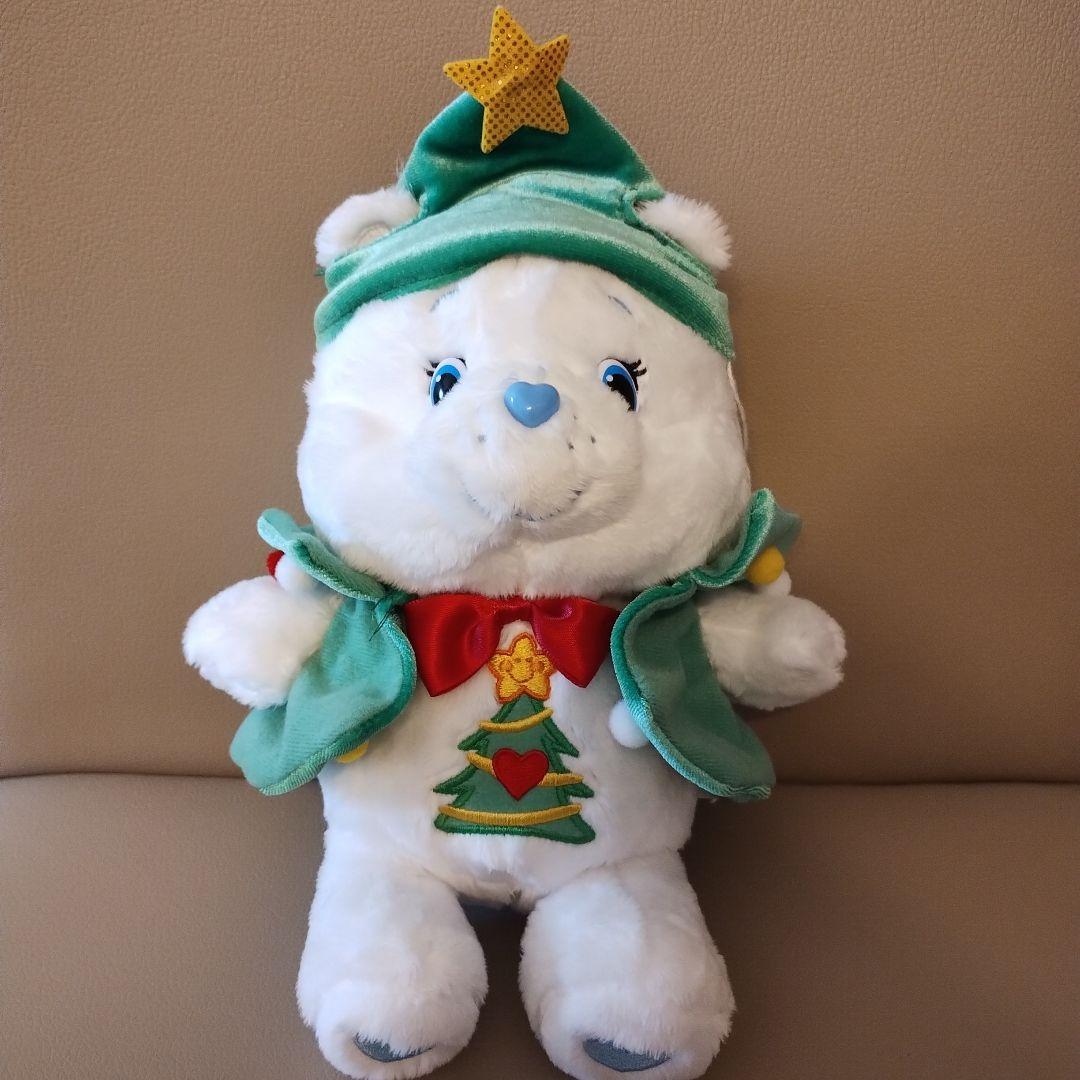 プラザ限定】ケアベア ソフトSクリスマス ウィッシーズベア ツリー 訳
