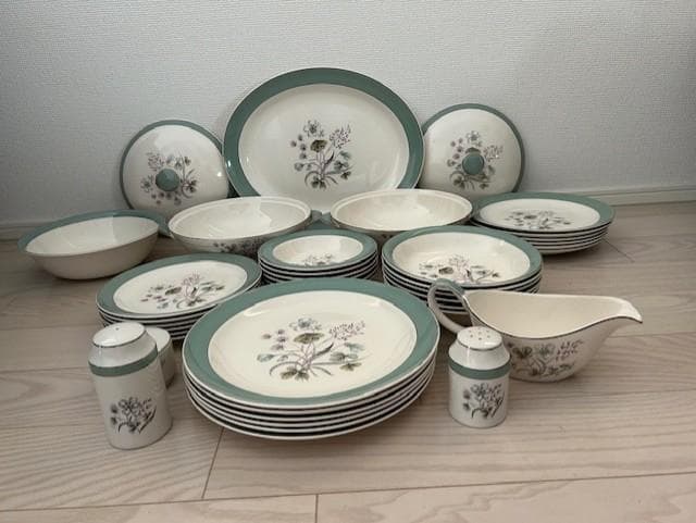 イギリス1960年陶器ミッドウィンター38点セットMade in England