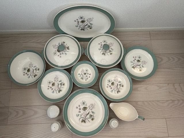 イギリス1960年陶器ミッドウィンター38点セットMade in England