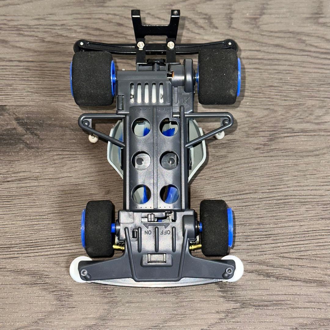 G11034]ミニ四駆 アバンテJr. ワイドタイヤ ホイール ブルー - メルカリ