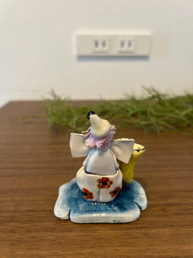 ヴィンテージ】 ピエロ陶器置物3点セット - メルカリ