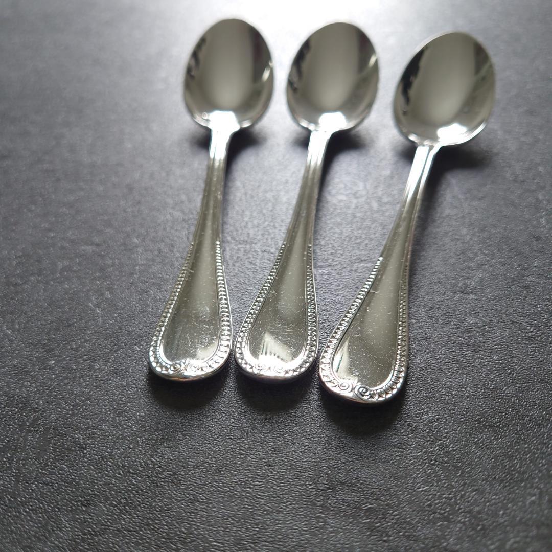 美品 クリストフル マルメゾン コーヒースプーン 3点