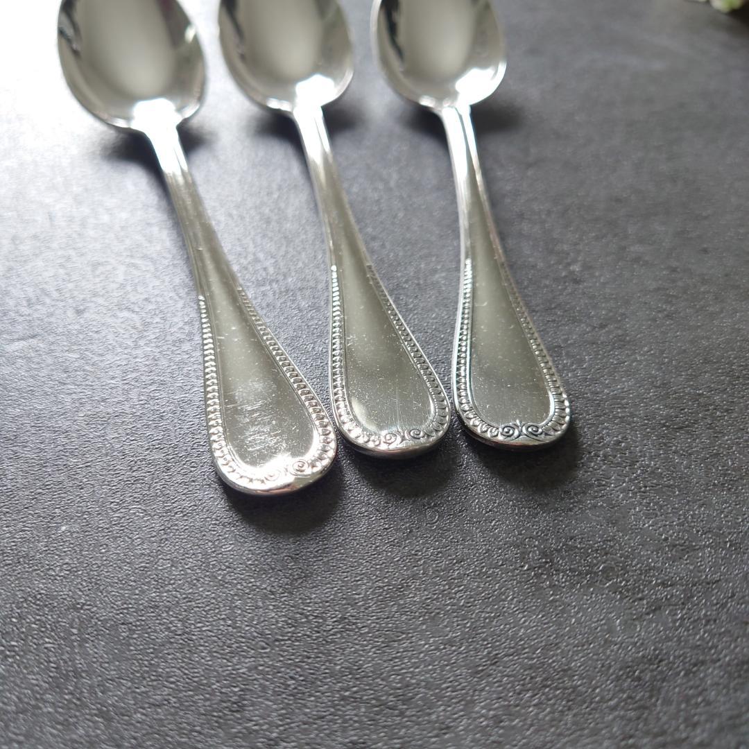 美品 クリストフル マルメゾン コーヒースプーン 3点
