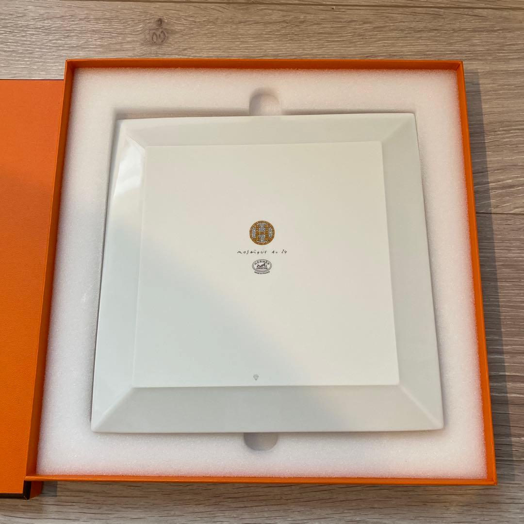 エルメス　モザイクゴールド　プチカレ　プレート　新品未使用