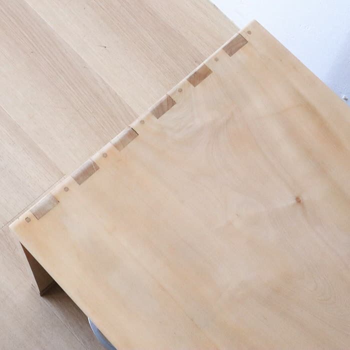 アンティーク 引き出し5杯 メープル材 文机 古家具 無垢材 カエデ