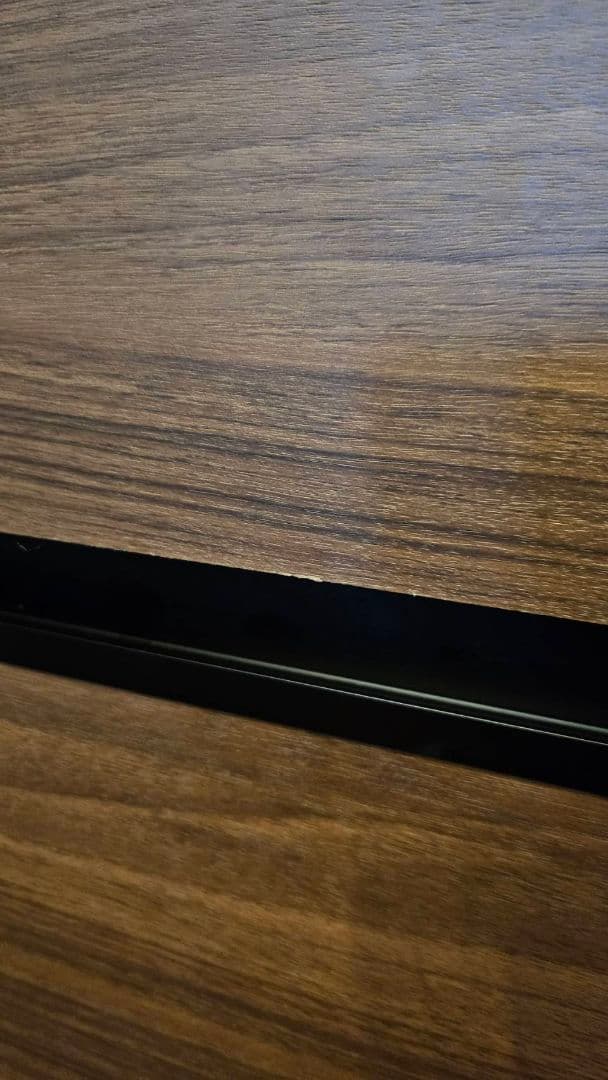 【値下げしました】パモウナ　カップボード　ウォールナット　120cm