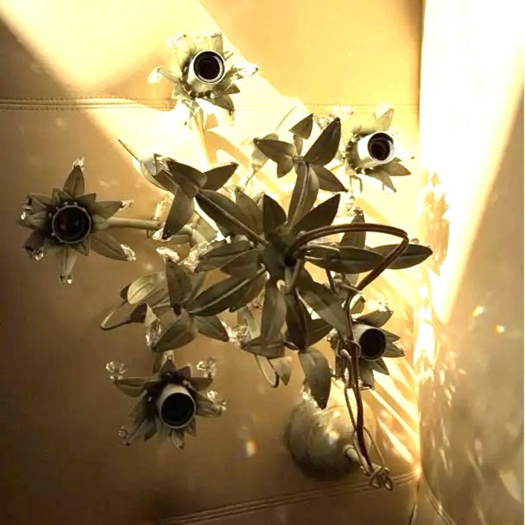 ローラアシュレイ　シャンデリア　5灯