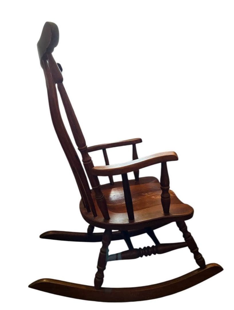 ※直接取引限定 ロッキングチェア　アーム チェア 椅子 ウッドチェア　ウインザー