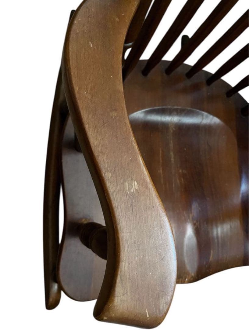 ※直接取引限定 ロッキングチェア　アーム チェア 椅子 ウッドチェア　ウインザー