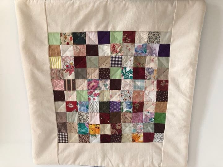 【週末値下げ】パッチワーク　クッションカバー　５枚セット