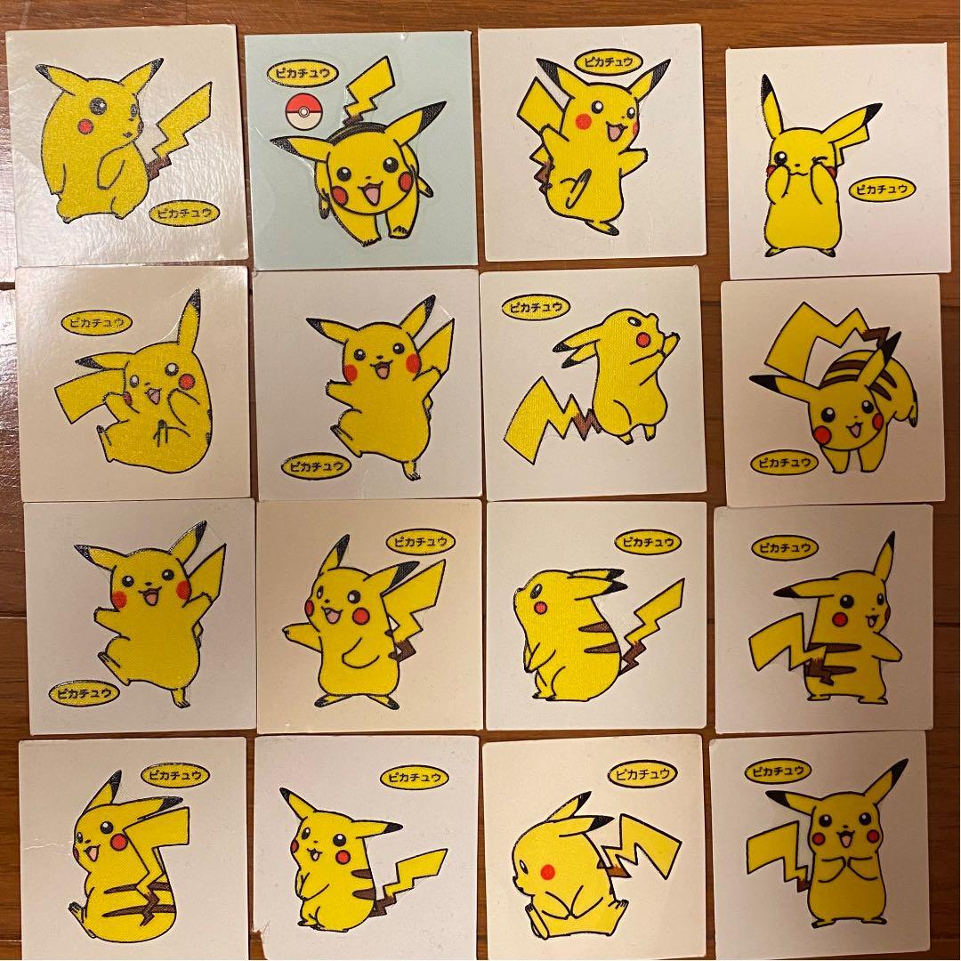ポケモン デコキャラシール ピカチュウ - メルカリ