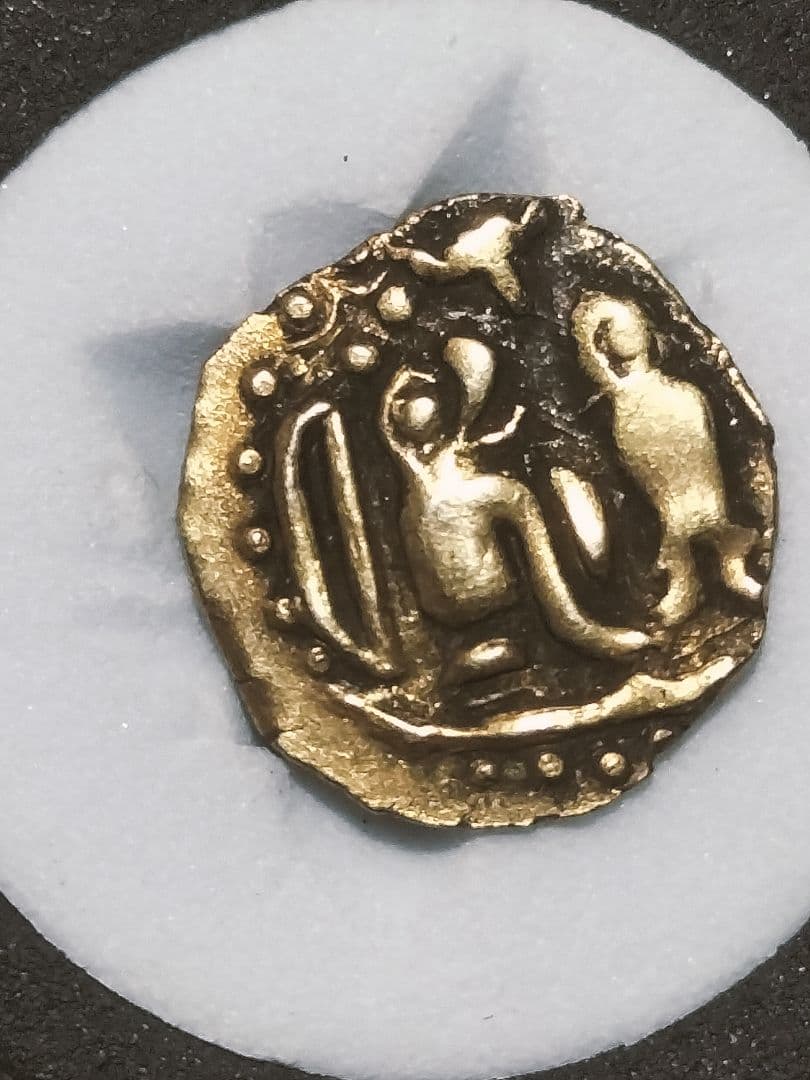 GOLD!◆金貨　南インド古代チョーラ朝　ファナム金貨