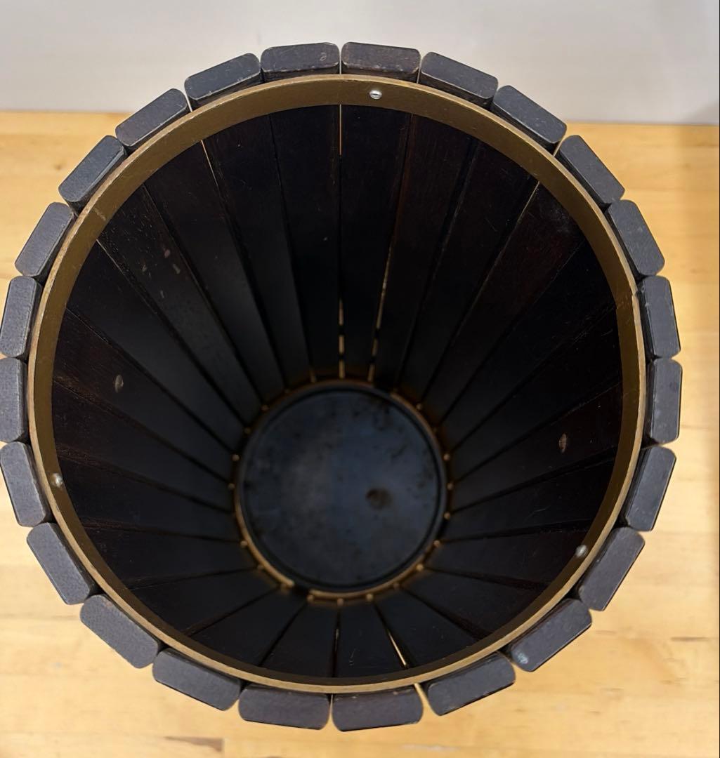 Karimoku カリモク 木製傘立て ダークブラウン - メルカリ