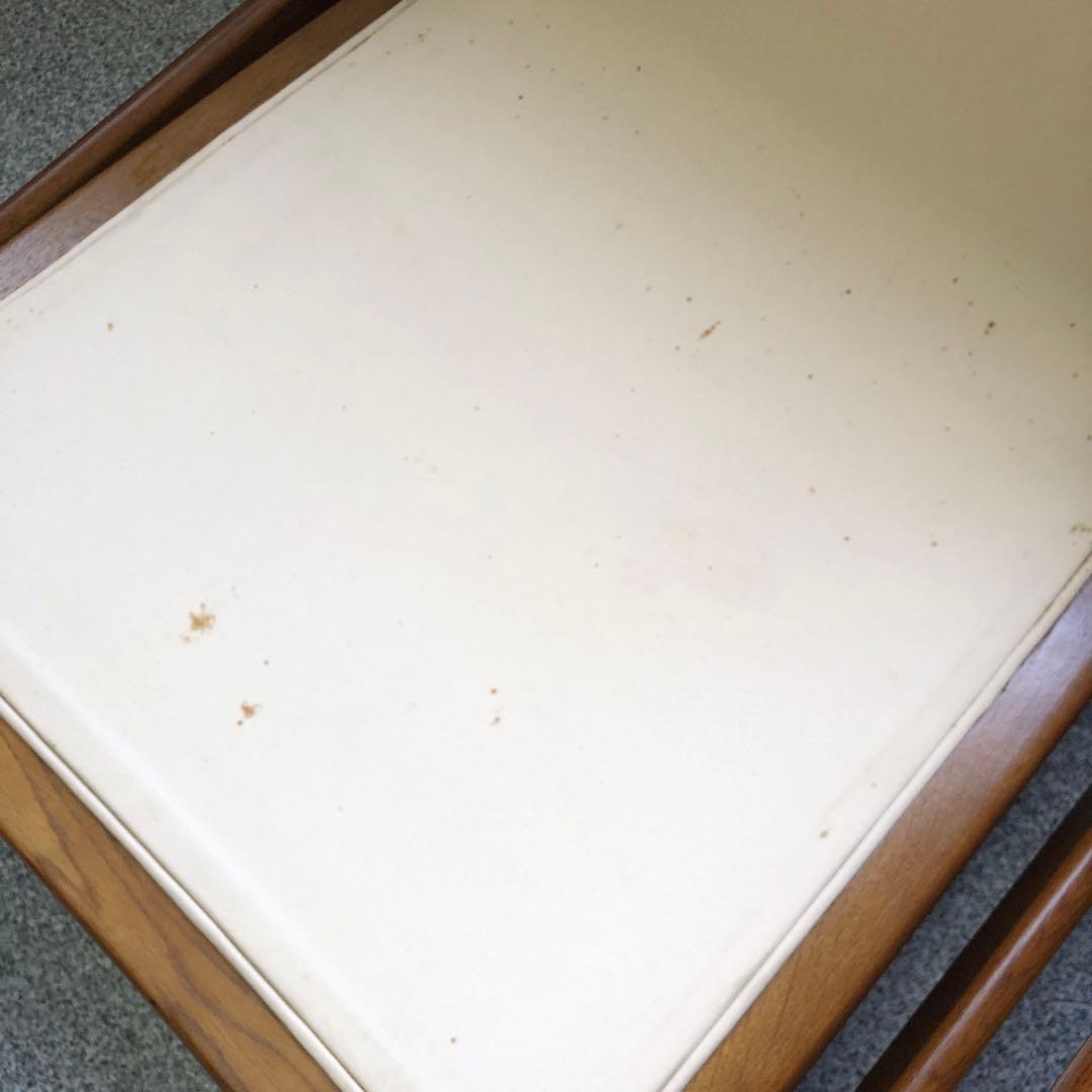 カリモク ワッフル シングルソファ ヴィンテージ