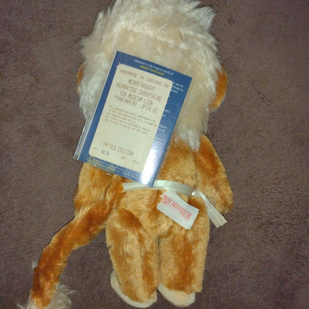 メリーソート トイミュージアム ライオン パンキー MERRYTHOUGHT