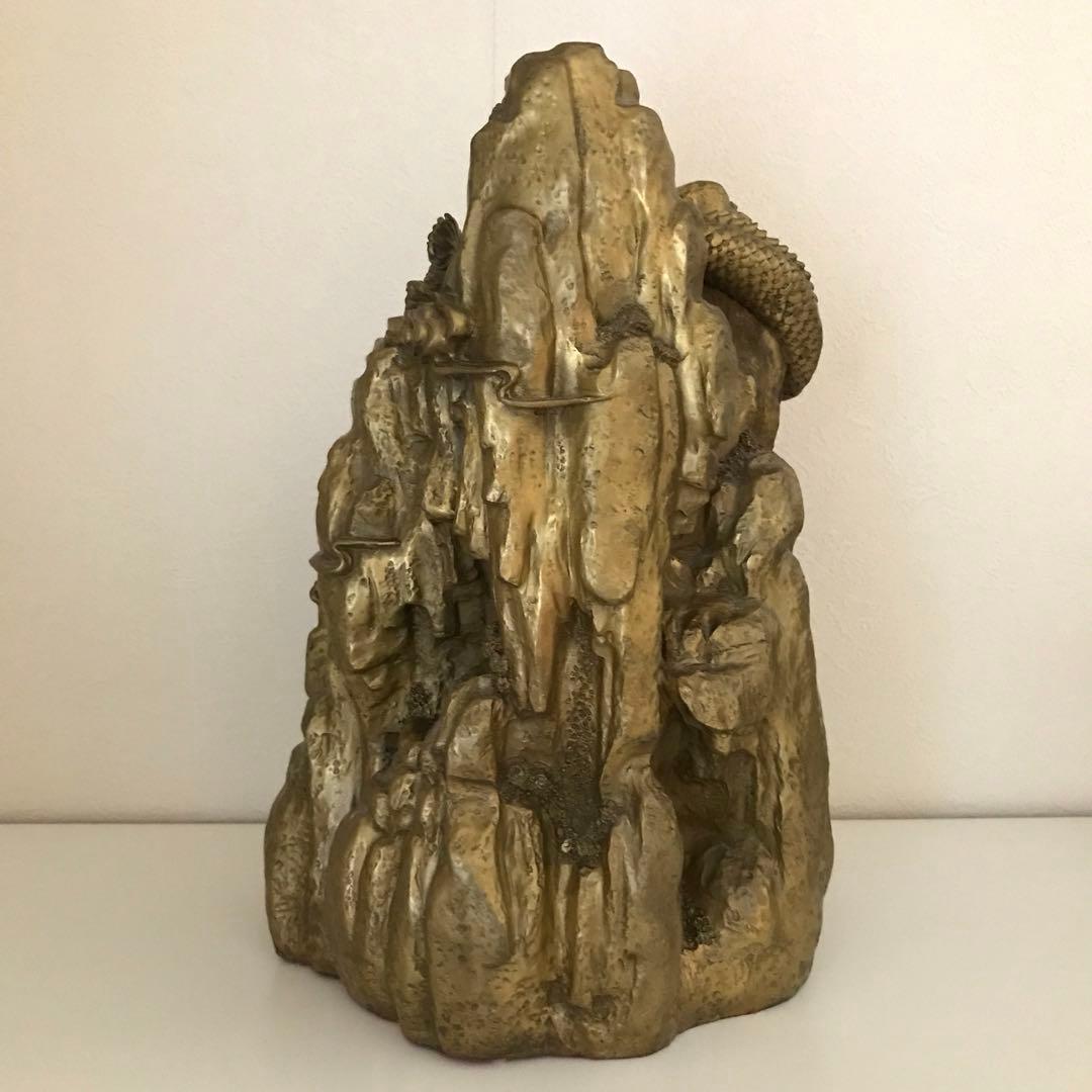 山水龍　五本指の龍　龍の置物　風水置物