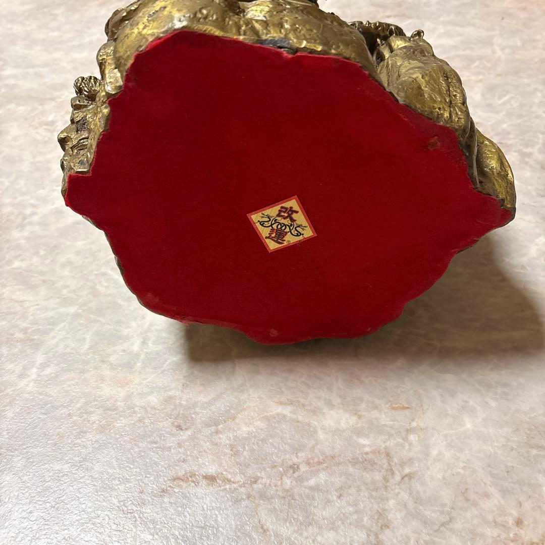 山水龍　五本指の龍　龍の置物　風水置物