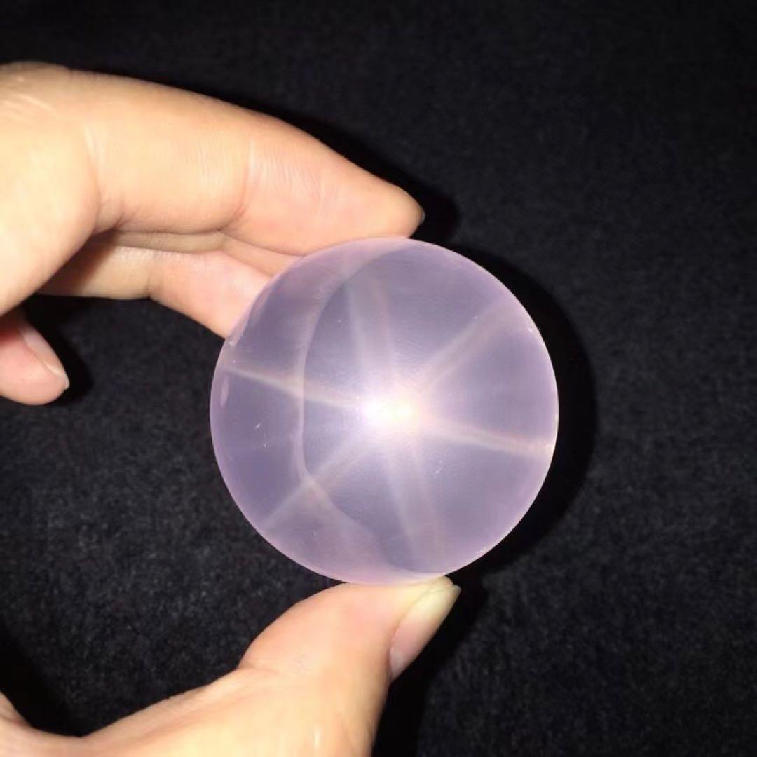 ⭐︎【天然】スター ローズクォーツ 丸玉 39.5mm