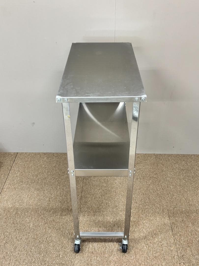 ステンレスワゴン / キャスター付き / ステンレスワゴン2段