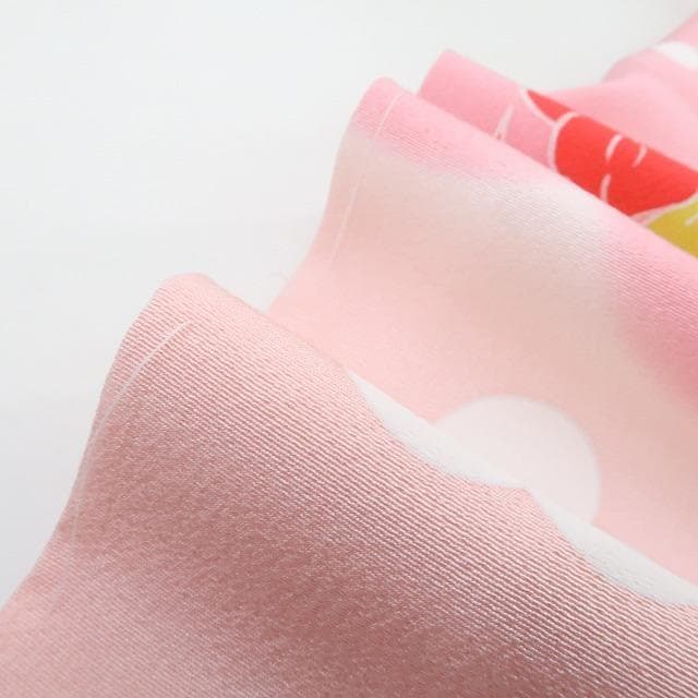 新品 仮絵羽 七五三 ７歳 女の子 ハーフ成人式 正絹 着物 四つ身 4637