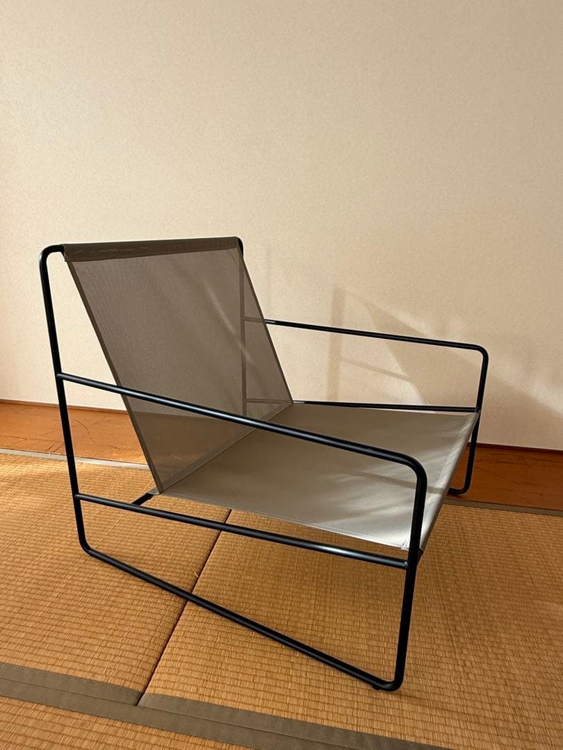 ファームリビング｜Desert Sofa 1シーター グレー１人掛けソファ