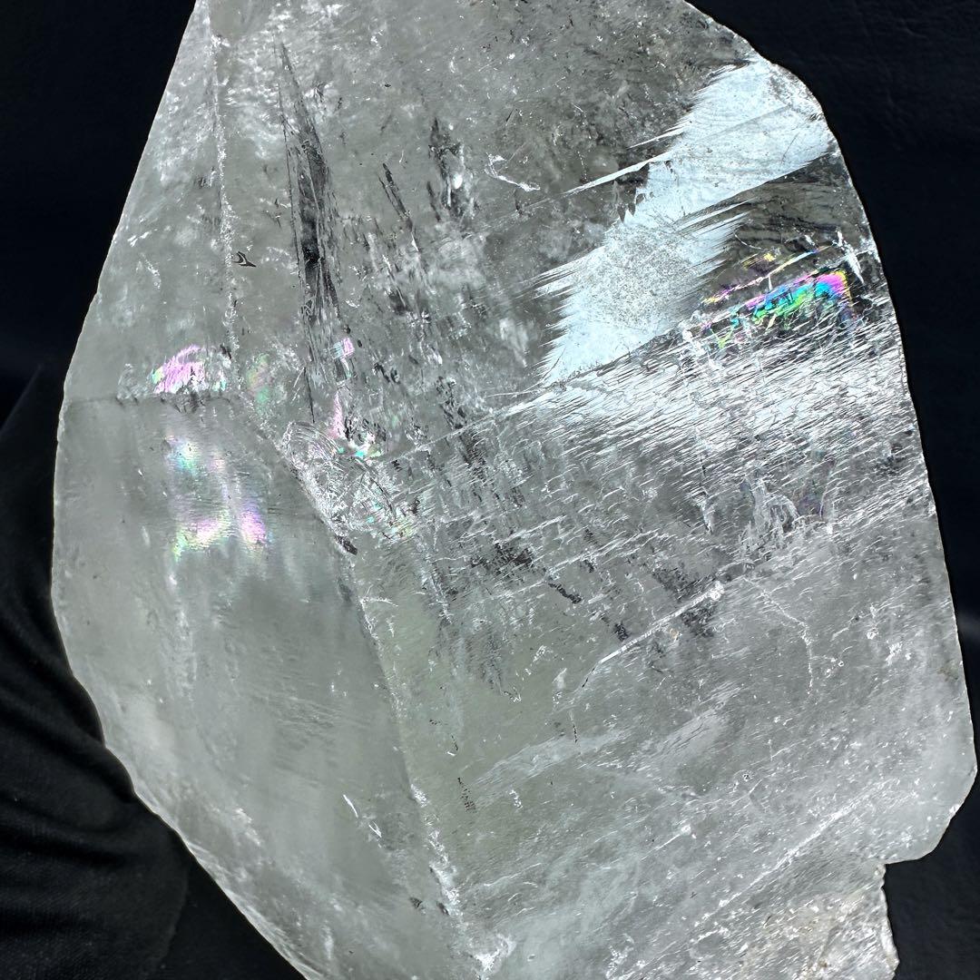 別格高級品 ❗️巨大❗️超強いパワー虹入り☆ヒマラヤ水晶パワーストーン浄化A1163