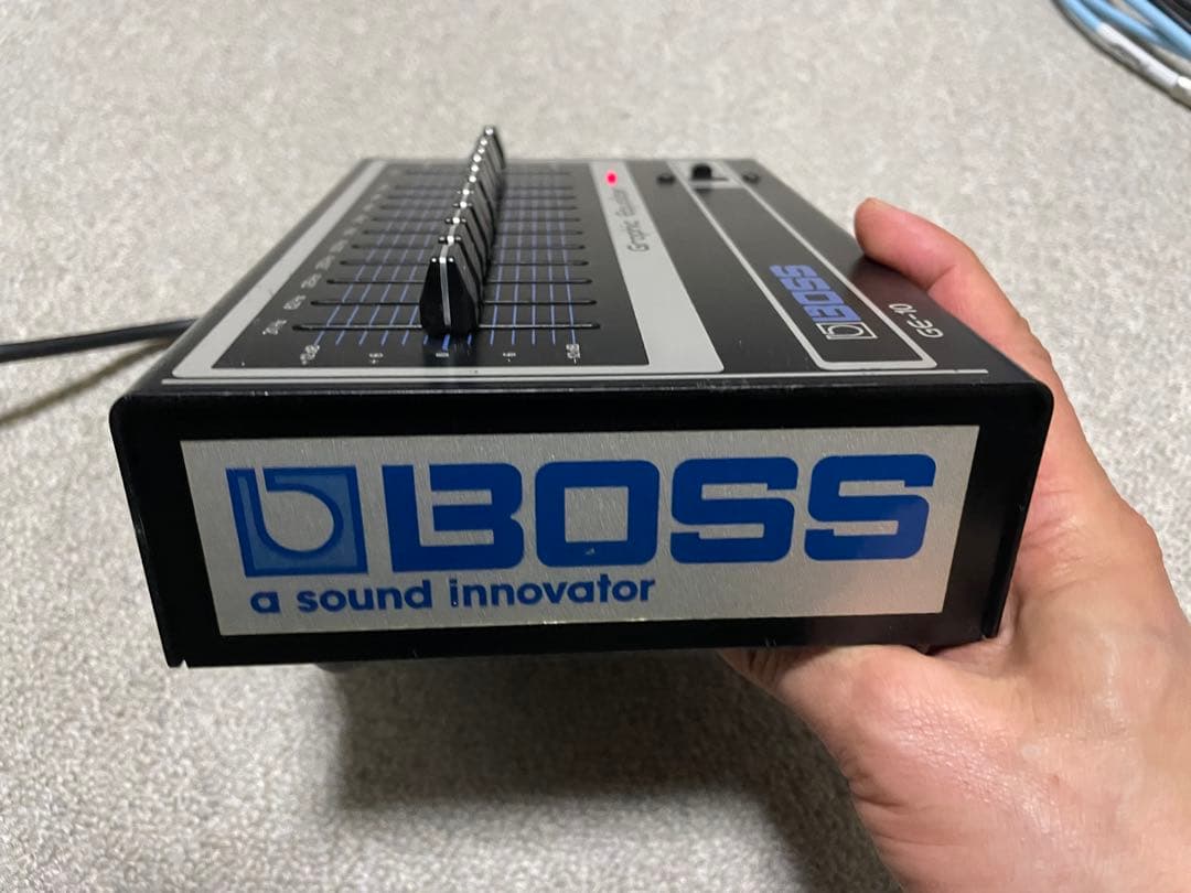 ジャンク】BOSS GE-10 グラフィックイコライザー Roland - メルカリ