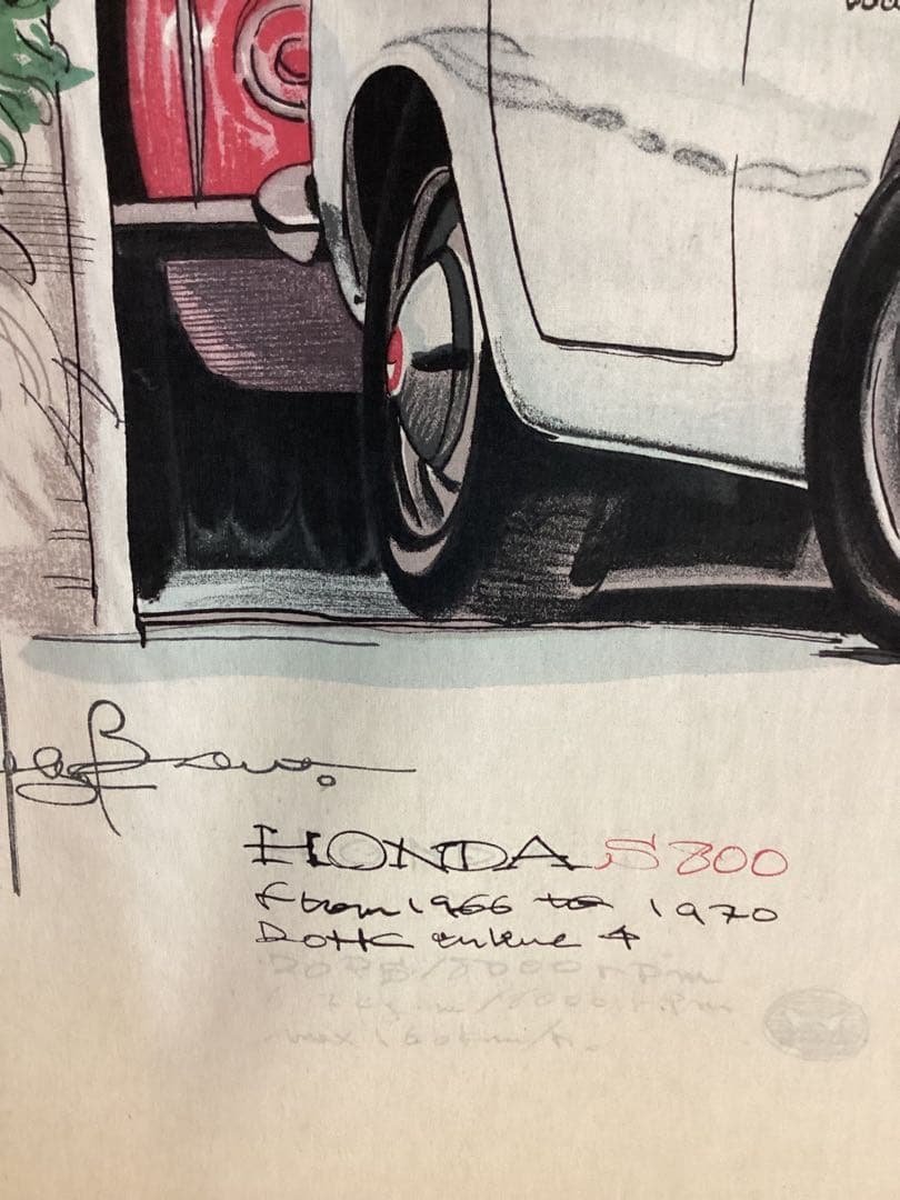 ロールスクリーン　HondaS600 ホンダS600