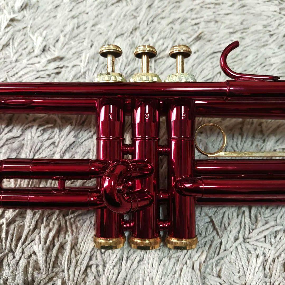 ジャンク】J.Michael トランペット ワインレッド マイケル ケース付き