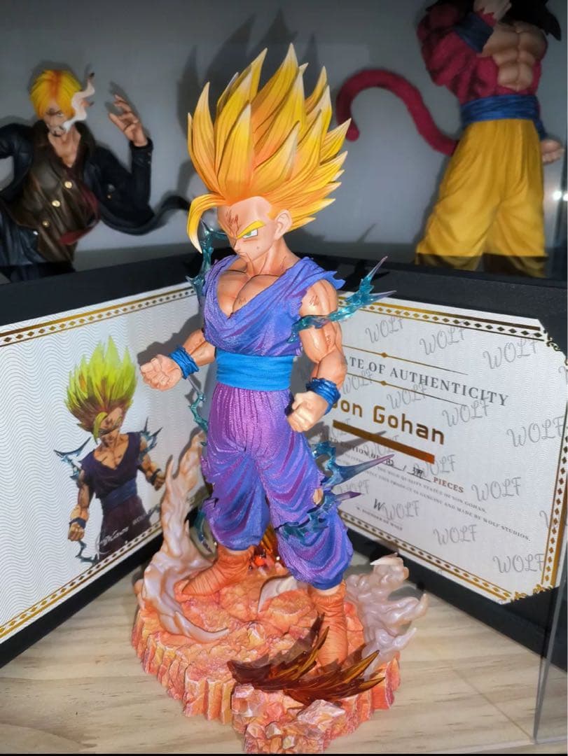 ドラゴンボール 孫悟飯 ガレキ ガレージキット スタチューX⑤ - メルカリ