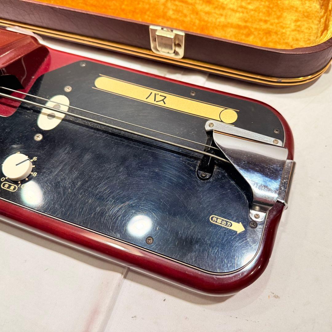 SUZUKI スズキ 電気大正琴 蘭 Bass バス ベース 低音 ケース付