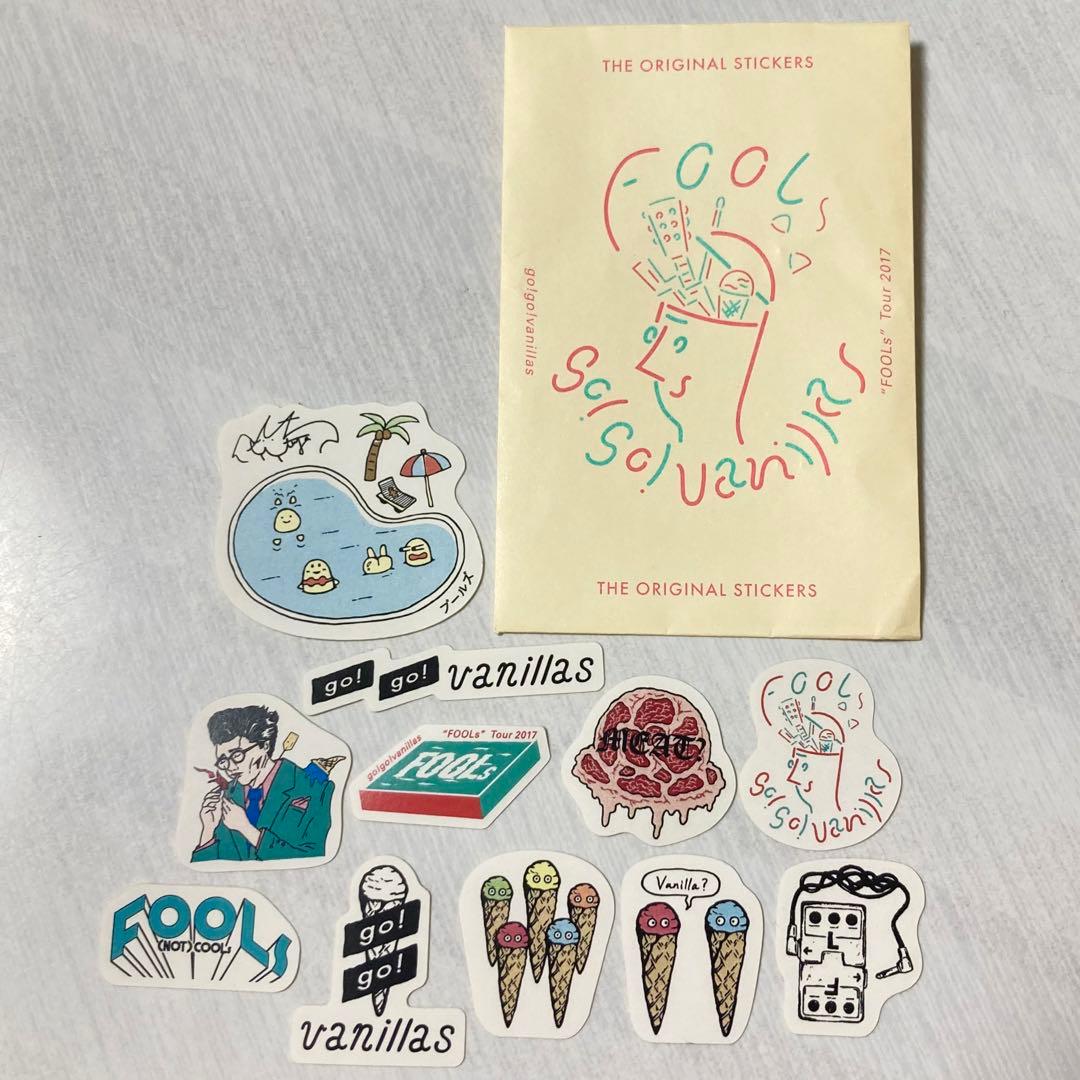 go!go!vanillas ステッカー - メルカリ