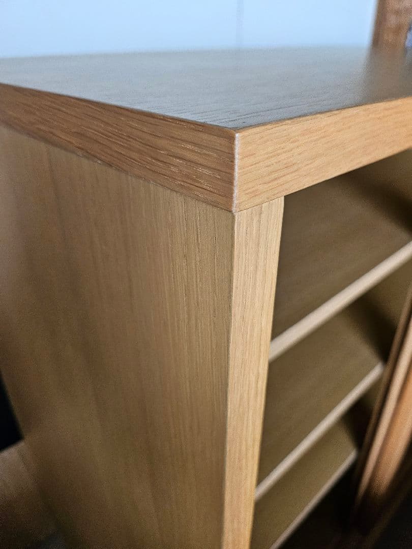 無印良品 キャビネット 食器棚 脚付き