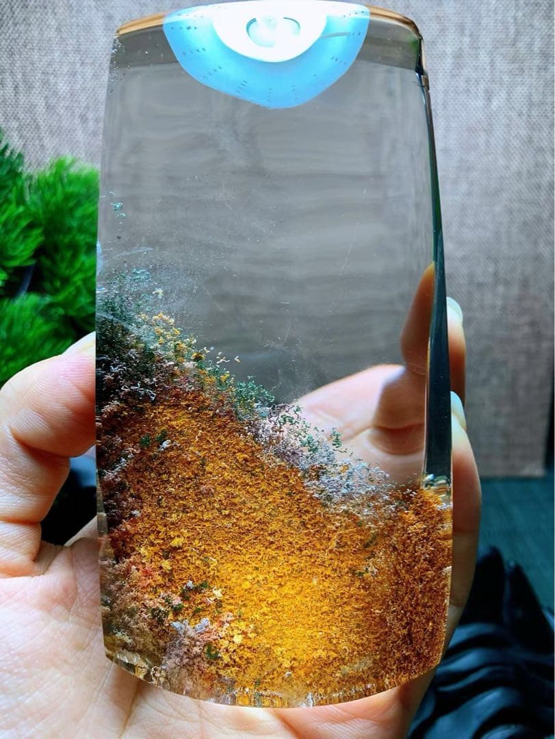 ⭐︎【極上品】天然 ガーデン クォーツ 置物 529.2g