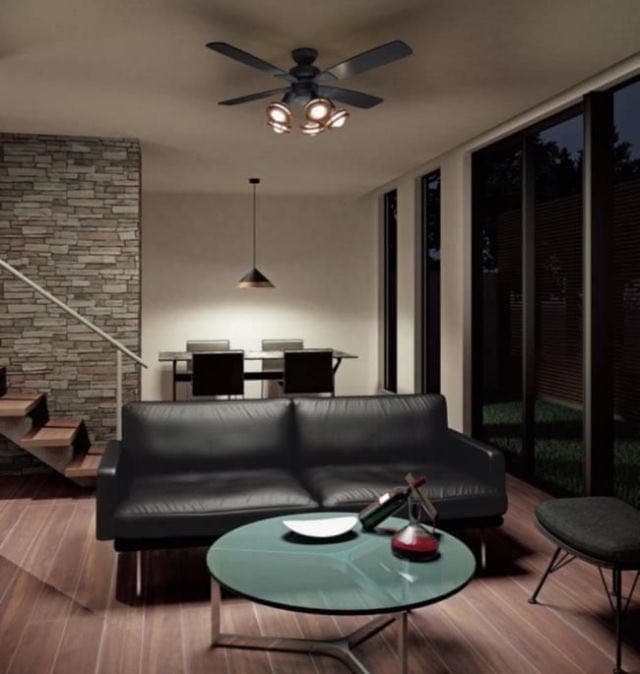 シーリングファン DAIKO ダーク色